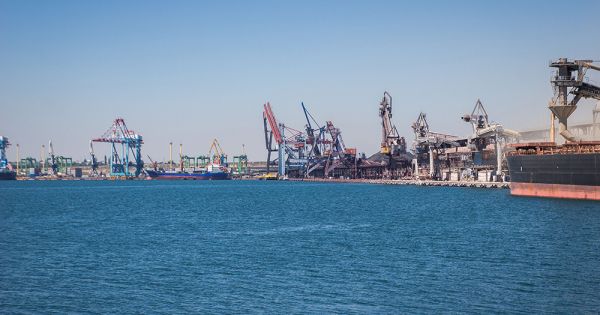 росіяни атакували порт Південний дронами-камікадзе